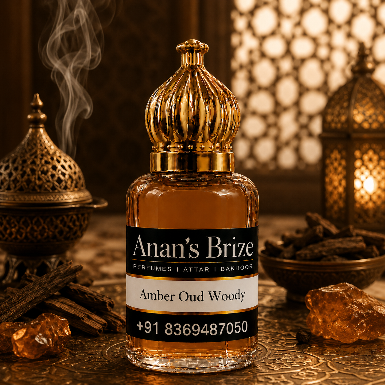Amber Oud Woody